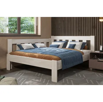 Postel ProSpánek Utena 180 x 200 cm, levý roh, buk BO102