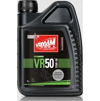 Motorový olej VROOAM Lubricants - Nizozemsko Vrooam 4T VR50 15W-50 Ester+ Formula 4L