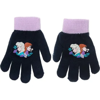 Rukavice Dívčí rukavice DISNEY FROZEN tmavě modré Velikost: UNI