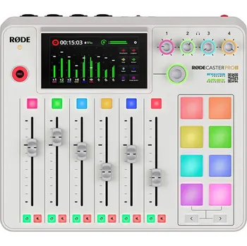 Mixážní pult Rode RODECaster Pro II WH White Podcastový mixpult