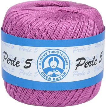 Příze Madame Tricote Paris Perle 5 53607 Orchid Háčkovací příze