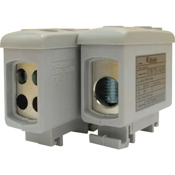 Rozvaděč Svorka UTB 70/4×16 šedá ELEKTRO BEČOV U1070KK21