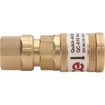 Plynová hadice GCE Chotěboř Rychlospojka na redukční ventil - samice plyn: inertní, připojení: G 3/8"