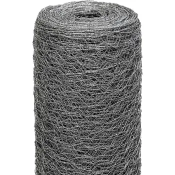 Příslušenství pro plot Šestihranné pletivo pozink 100 cm, 20x20 mm, průměr 0,7 mm
