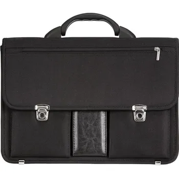 Aktovka REAbags 8001/2-T - černá/nikl