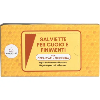 Jezdecké sedlo Vlhčené ubrousky na ošetření kůže