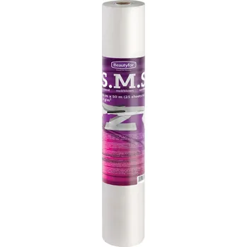 Prostěradlo Beautyfor Jednorázové plachty z netkané textilie Beautyfor® Short 80 cm x 50 m