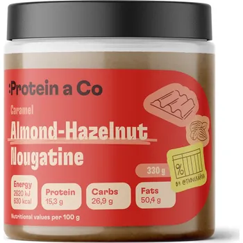 ProteinaCo Mandlovo-lískooříškový krém - Griliáš by @Tabulkarka 330 g