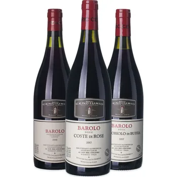 Víno Bric Cenciurio Degustace rubínového Barolo: 3× slavné víno ze severu Itálie