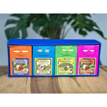 Čaj Himalife Čtyři druhy čajů v dárkovém balení 4x50 g