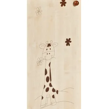 regál Faktum Kombinovaný regál Makaó Vzor: žirafa