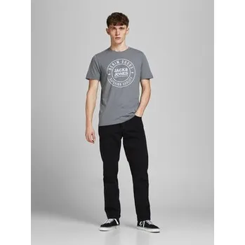 Pánské džíny Jack & Jones Jeansy Chris 12168656 Černá Relaxed Fit 32_32