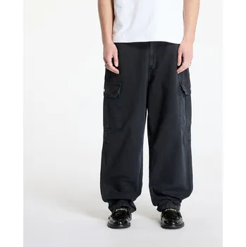 Kalhoty Carhartt WIP Stanton Cargo Pant UNISEX Black Stone Dyed M