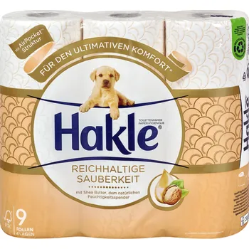 Toaletní papír Hakle toaletní papír s bambuckým máslem 9 ks