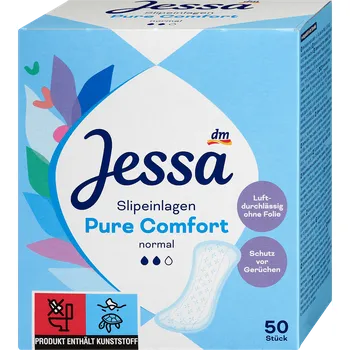 Menstruační vložka Jessa slipové vložky Pure Comfort normal