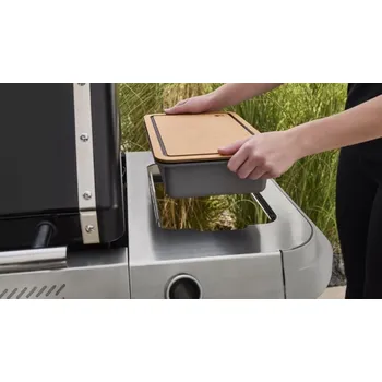 Kuchyňské prkénko Weber 3400131 Works prkénko na krájení s nádobou