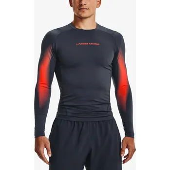 Pánské tričko Pánské tričko Under Armour HeatGear Novelty LS-GRY XXL