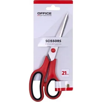 Set školních potřeb Nożyczki biurowe miękki uchwyt 21cm