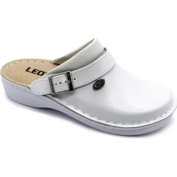 Dámská zdravotní obuv Leon Dámská zdravotní obuv Leons Medica - Bílá zavřená Barva: Bílá, Velikost: 36
