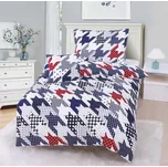 JAHU Povlečení mikrosatén- JAMES 3dílné(140x200,70x90,45x45cm)