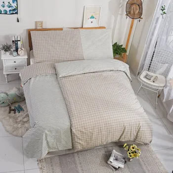 JAHU Povlečení bavlněný satén - vzor 31904 (140x200, 70x90cm)