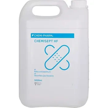Dezinfekce CHEMI-PHARM, CHEMISEPT HF, 5l kanystr (Tekutý alkoholový dezinfekční přípravek na bázi kombinace alkoholu a chlorhexidinu)