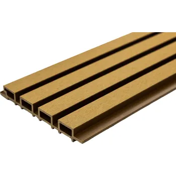 Obklad ALFIstyle WPC fasádní obklad - Lamela 2900x219x26 mm 1 m2 Světle hnědá