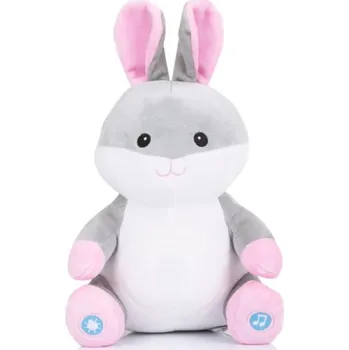 plyšák CHIPOLINO Plyšový Králíček se světýlky a hudbou 156650