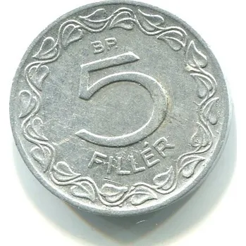 MAĎARSKO. 5 fillér 1959. KM-549