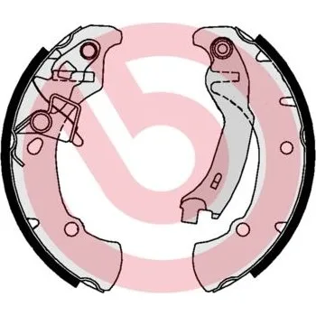 Brzdová čelist Sada brzdových čelistí BREMBO S 16 516