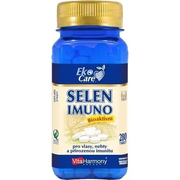 Přírodní produkt VitaHarmony Selen Imuno 55 µg Bioaktivní 280 tablet