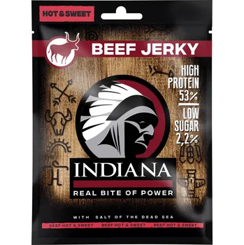 Sušené maso Indiana Hovězí sušené maso Jerky 25 Chilli