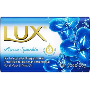 Mýdlo Lux Aqua Sparkle modré tuhé toaletní mýdlo 80 g