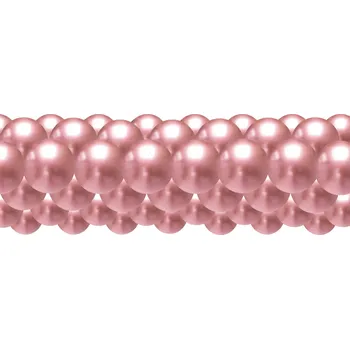 Balónek Balónková girlanda chrom goldrose 3 m Balonky.cz b83043