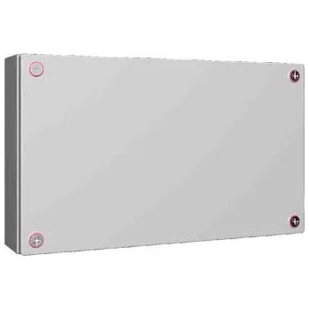 Elektroinstalační krabice Nástěnná krabice, řada: KX IP66 Ocelový plech RAL7035 500 x 300 x 120mm RAL 7035
