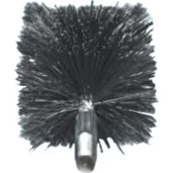 Komínová štětka Kartáč komínový hranatý 250 x 250 mm, drát 0,4 mm, M12
