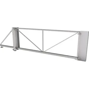 brána Posuvná samonosná brána bez sloupků - 4000 x 1100 mm