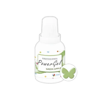 Potravinářské barvivo Food Colours gelová barva PowerGel Green Apple 20 g