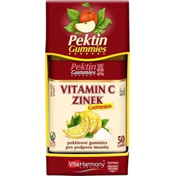 Přírodní produkt VitaHarmony Vitamin C & Zinek Gummies 50 gummies
