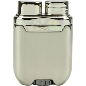 Zapalovač Plynový zapalovač SKY Maine Chrome