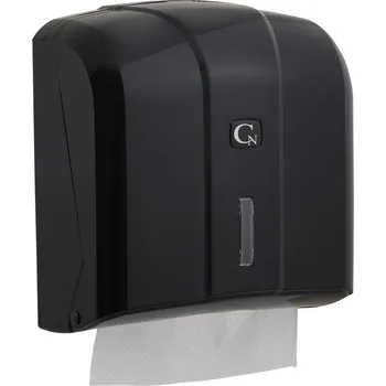 Držák kuchyňských utěrek zásobník skládaných papírových ručníků caren - černý