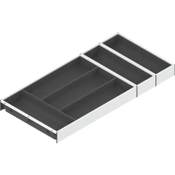 Příborník do zásuvky Blum ZC7S650BS3 300 x 650 mm bílá, šedá