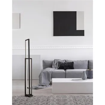 Stojací lampa NOVALUCE Stojací lampa ZESIRO černý hliník a akryl vypínač na těle LED 28W 24V 3000K IP20 stmívatelné - NOVA LUCE