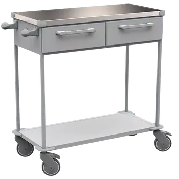 ASSIST 401 vozík zdravotnický, plast ABS, šedá