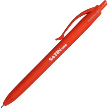 Kuličkové pero SATIN one - červená