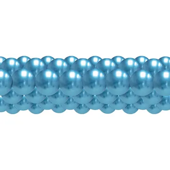 Balónek Balónková girlanda chrom modrá 3 m Balonky.cz b83045.1