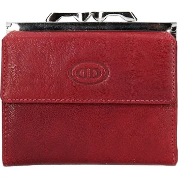 Dámská kožená peněženka DD Anekta Linda - červená