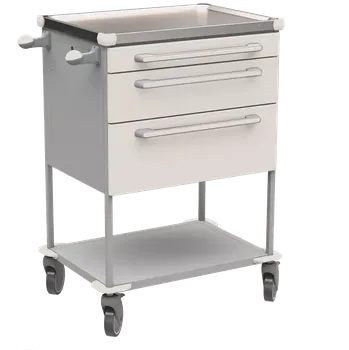 ASSIST 195 vozík zdravotnický, plast ABS, bílá