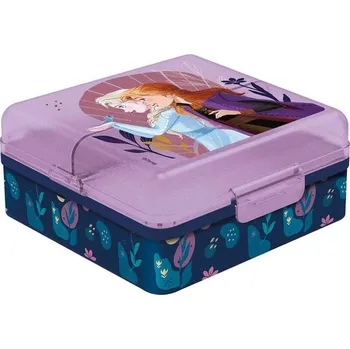 STOR Svačinový box dělený Disney Frozen