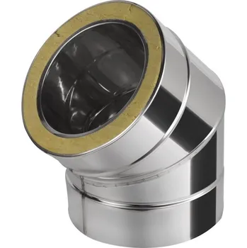 Komín PRODMAX 100/160 Koleno 45° /1,0mm nerez